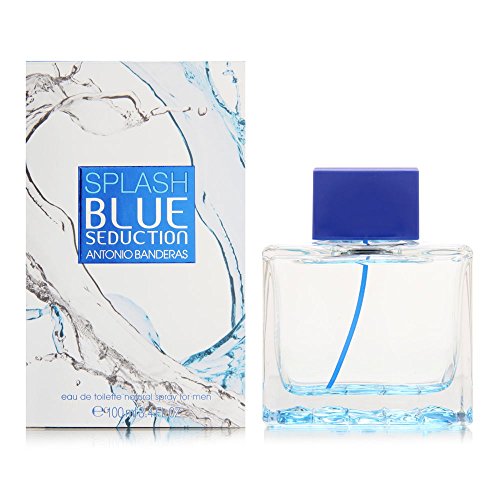 Antonio Banderas Blue Seduction Splash for Men 3.4 oz Eau de Toilette Spray