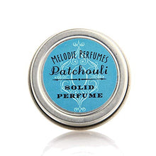 Load image into Gallery viewer, Melodie Perfumes Patchouli Solid Perfume. Vegan Patchouli essential oil natural fragrance for women.50 oz
