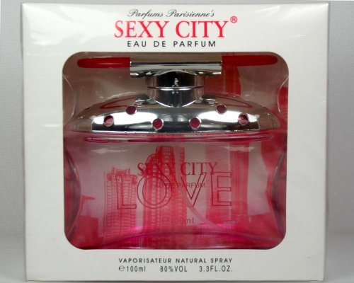 Sexy City Love Perfume for Women, Fragrance Imported From France, 3.4 Oz