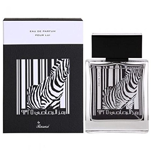 Rumz Al Rasasi 9325 Pour Lui For Men EDP (Eau De Parfum) 50 ML (1.67 oz) | Attractive Oriental Fragrance | Strong Blend of White Musk blended with Enigmatic Fruity Notes | by RASASI Perfumes