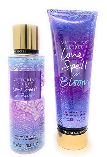 Victoria?ÇÖs Secret Love Spell In Bloom Body Mist and Fragrance Lotion Limited Edition Bundle
