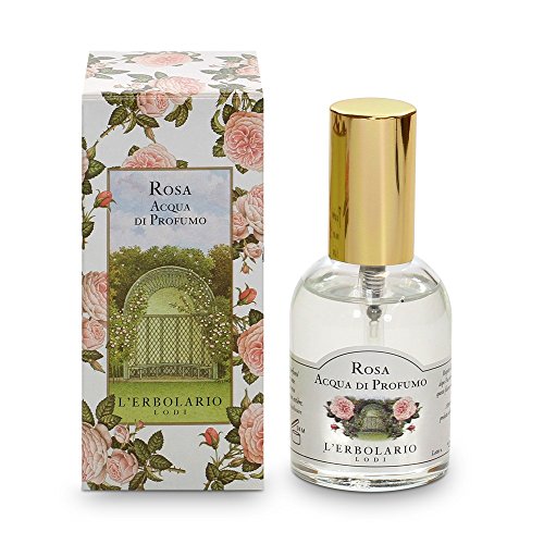 L'Erbolario - Rose - Perfume Spray for Women - Amber and Floral Scent, 1.7 oz