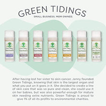 Load image into Gallery viewer, Green Tidings Natural Deodorant - Jasmine Rose 1 oz. (3 Pack) - Extra Strength, All Day Protection - Vegan - Cruelty-Free - Aluminum Free - Paraben Free - Non-Toxic - Solid Lotion Bar Tube
