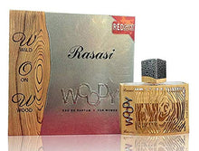 Load image into Gallery viewer, Wow Woody for Women EDP - Eau de Parfum 55 ML (1.9 oz) | Floral Bouqet | Stars Notes of Mimosa, Gardenia, and Pink Pepper | by Rasasi

