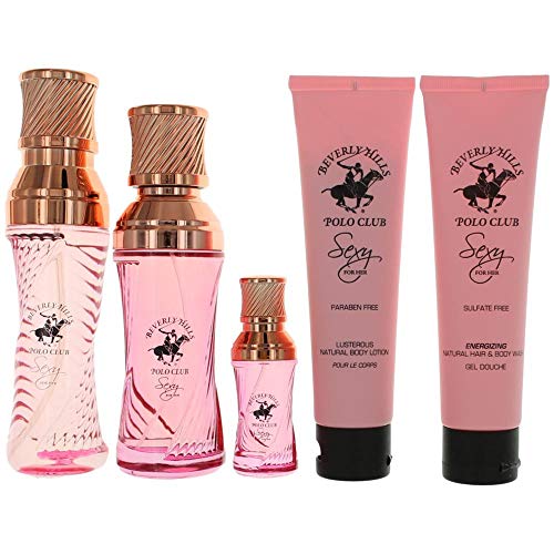 BHPC Sexy by Beverly Hills Polo Club, 5 Piece Gift Set for Women