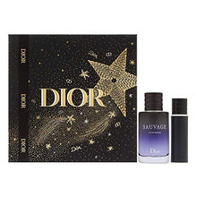 Load image into Gallery viewer, Sauvage by Christian Dior for Men 2 Piece Set Includes: 3.4 oz Eau de Parfum Spray + 0.34 oz Eau de Parfum Travel Spray
