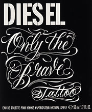 Load image into Gallery viewer, Diesel Only The Brave Tattoo Eau de Toilette Spray for Men, 1.7 Ounce
