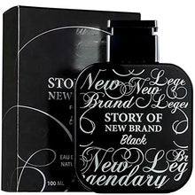 Load image into Gallery viewer, New Brand Story of New Brand Black 3.3 Oz Eau De Toilette Spray | Fragrance for Men
