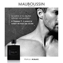 Load image into Gallery viewer, Mauboussin - Eau de Parfum Homme - Pour Lui In Black - Woody &amp; Oriental Scent - 100ml
