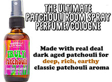 Load image into Gallery viewer, Truly Patchouli and Hippie Go Lucky 2-Pack Room Spray and Body Mist | Patchouli Essential Oil Natural Light Perfume/Cologne for Relaxation, Energy, and Stress Aromatherapy
