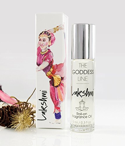 Lakshmi Roll On Fragrance Oil - 1/3 Ounce Roll On Perfume by The Goddess Line