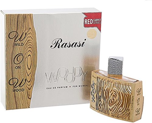 Wow Woody for Women EDP - Eau de Parfum 55 ML (1.9 oz) | Floral Bouqet | Stars Notes of Mimosa, Gardenia, and Pink Pepper | by Rasasi