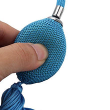 Load image into Gallery viewer, Vintage Style Perfume Bottle Bulb, 80ml Refillable Glass Empty Perfume Bottle with Tassel Spray Atomizer and Blue Tassel?á
