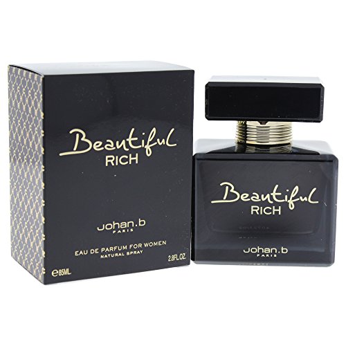Johan B. Beautiful Rich Eau de Parfum Spray for Women, 85 ml, 2.8 Ounce