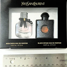 Load image into Gallery viewer, Yves saint Laurent Mini Duo Gift Set: Black Opium and Mon Paris 0.25 fl.oz./ 7,5ml ea
