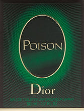 Load image into Gallery viewer, Poison By Christian Dior For Women. Eau De Toilette Spray 1.7 Fl Oz
