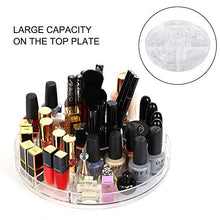 Load image into Gallery viewer, LILEZBOX Makeup Organizer, Clear Transparent Large 360 Degree Rotating Makeup Storage With Adjustable Layer, Multi-Function Fits Cosmetics, Brushes,Lipsticks and Creams For Bathroom, Bedroom

