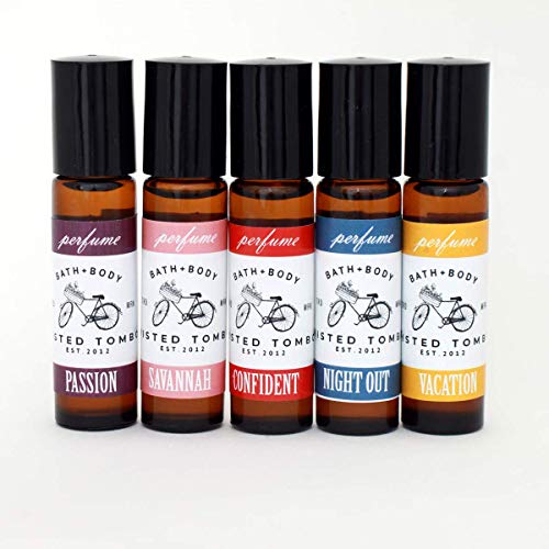 Best Selling Roll-On Fragrance Set (5-Pack - Coconut Oil Fragrance. That's It! Natural