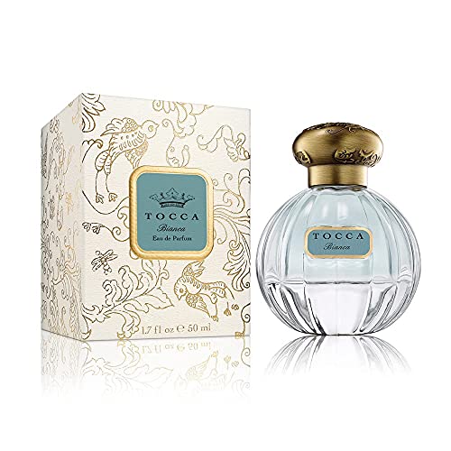 Tocca Eau de Parfum, Bianca: Fresh Floral, Rose, Lemon, Green Tea, 1.7 oz. | 50ml