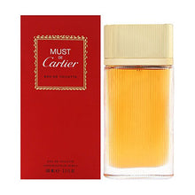 Load image into Gallery viewer, Must de Cartier by Cartier for Women 3.3 oz Eau de Toilette Spray
