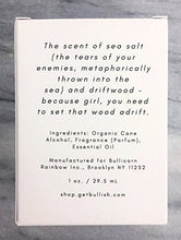 Load image into Gallery viewer, Tears of Men Who Have Wronged Me Perfume in Decorative Glass Spray Bottle Sea Salt and Driftwood Fragrance funny gift women
