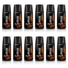 Load image into Gallery viewer, Axe Dark Temptation Deodorant Body Spray 150ml 5.07oz (Pack of 12) New Bottle + Our Travel Size Perfume
