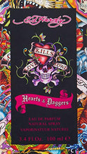 Load image into Gallery viewer, Christian Audigier Hardy Hearts &amp; Daggers Eau De Parfum Spray for Women, 3.4 Ounce
