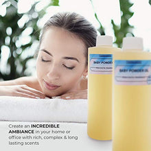 Load image into Gallery viewer, Onisavings Baby Powder Fragrance Oil - Gentle Powder Oil Perfect for Sensitive Skin - Great Exotic Smell and Long-lasting - Naturally Absorbent Non-Toxic Baby Powder Oil | 4 Oz
