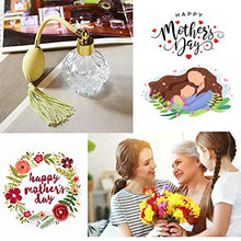 Load image into Gallery viewer, H&amp;D Charming Clear Checked Carved Glass Empty Refillable Perfume Bottle with Spray Atomizer
