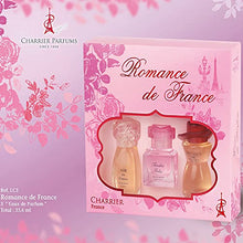 Load image into Gallery viewer, Charrier Parfums - 3 Perfumes &#39;Romance de France&#39; Gift Box 1.14 fl.oz
