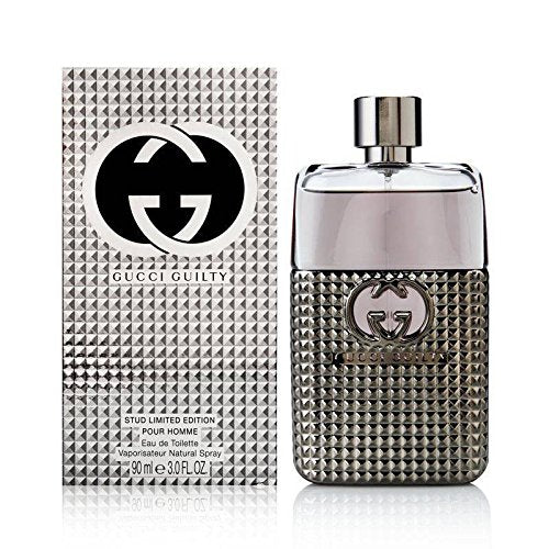 Gucci Guilty by Gucci for Men 3.0 oz Eau de Toilette Spray - Studs Limited Edition