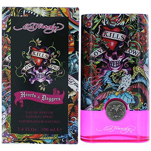Ed Hardy - Hearts & Daggers For Women Eau de Parfum Spray (3.4 oz.)