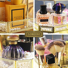 Load image into Gallery viewer, LORIINI 360 Degree Makeup Organizer, Multi-Function Storage Carousel for Organizing your Perfumes, Cosmetics, Jewelry, Lipsticks, Large Capacity Best for your Vanity, Countertop
