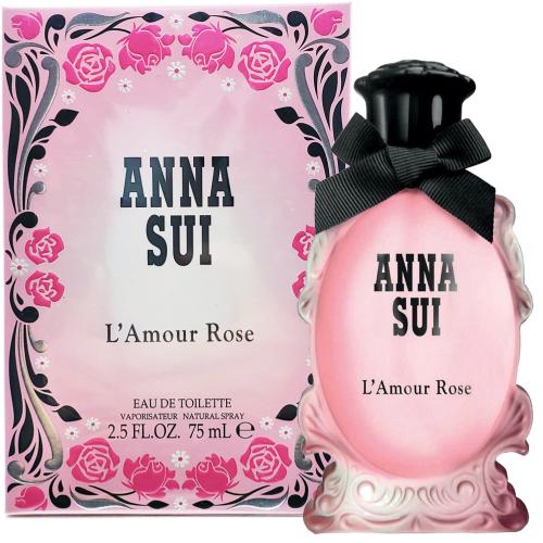 ANNA SUI L'AMOUR ROSE 3.4 EAU DE TOILETTE SPRAY FOR WOMEN