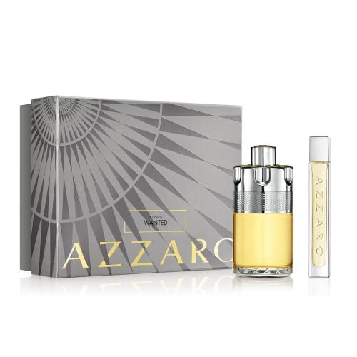 AZZARO WANTED 2 PCS SET FOR MEN: 5.1 EAU DE TOILETTE + 0.5 EAU DE TOILETTE