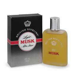 British Sterling Light Musk After Shave By Dana