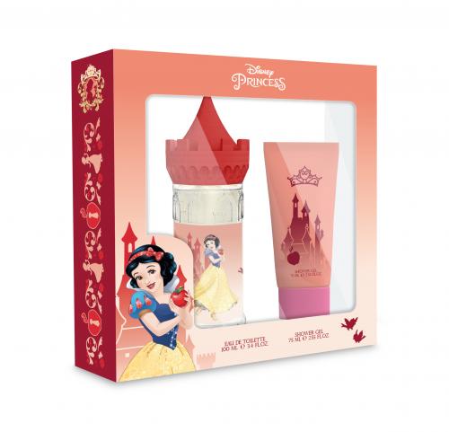 DISNEY SNOW WHITE 2 PCS SET: 3.4 EAU DE TOILETTE SPRAY + 2.5 SHOWER GEL