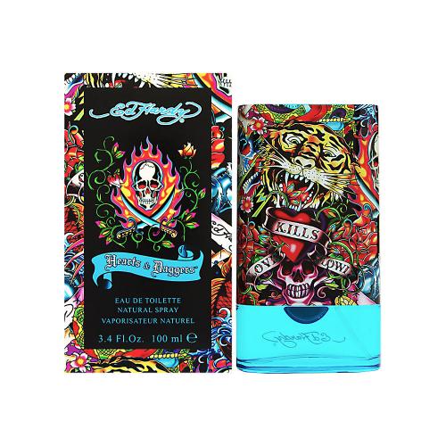 ED HARDY HEARTS & DAGGERS 3.4 EDT SP FOR MEN