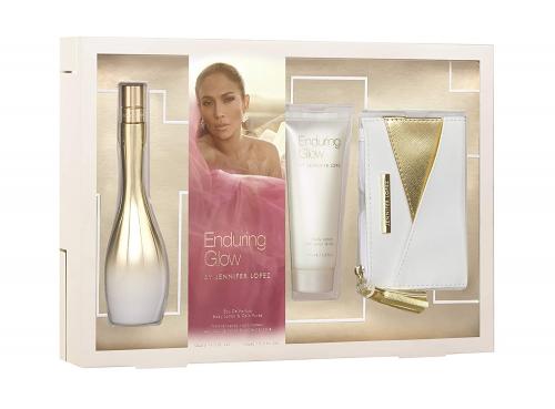 JLO ENDURING GLOW 3 PCS SET FOR WOMEN: 1.7 EDP + 2.5 B/L + COIN PURSE