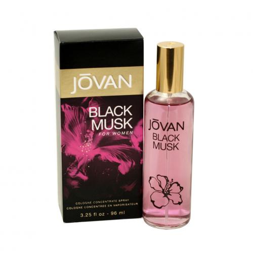 JOVAN BLACK MUSK 3.25 COLOGNE CONCENTRATE SPRAY FOR WOMEN