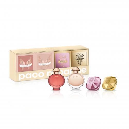 PACO RABANNE 4 PCS MINI SET FOR WOMEN