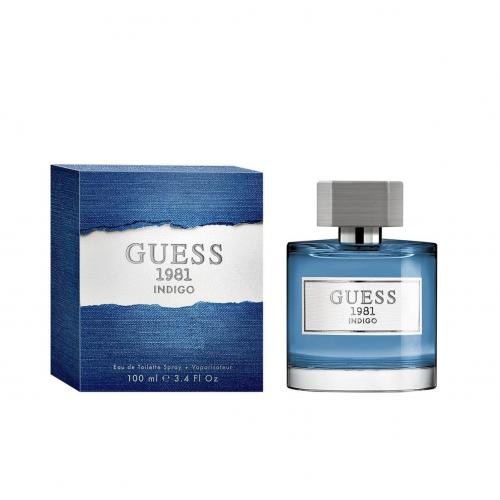 GUESS 1981 INDIGO 3.4 EAU DE TOILETTE SPRAY FOR MEN