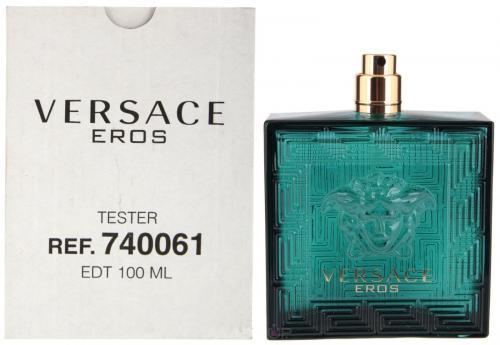 VERSACE EROS TESTER 3.4 OZ EAU DE TOILETTE SPRAY FOR MEN